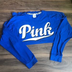 PINK BLUE LONG SLEEVE SHIRT